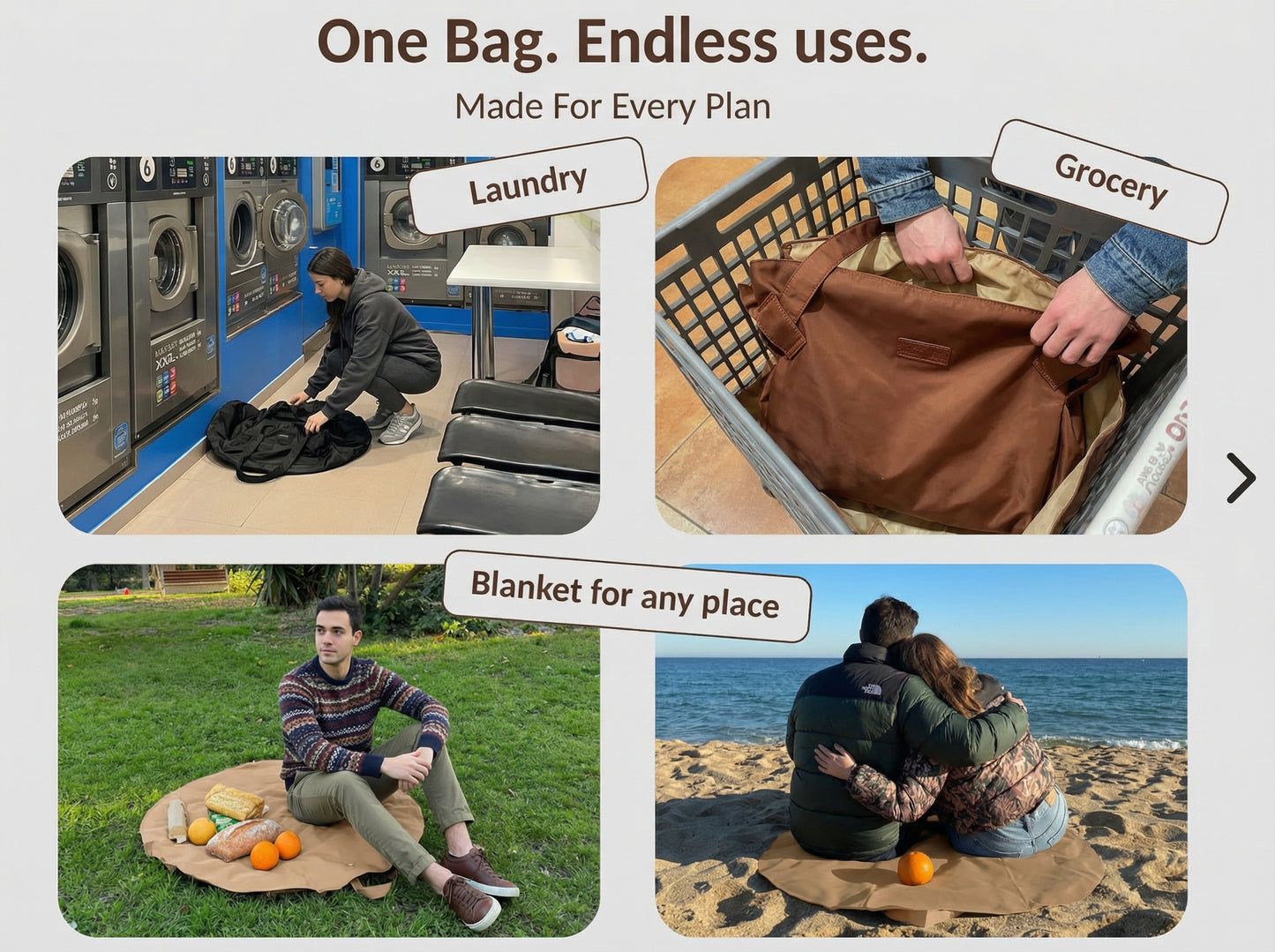 The 2-in-1 Tote That Transforms Into a Blanket in Seconds